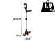 Worx WG918E - Kit Tagliasiepi + Tagliabordi a batteria - 20/2Ah