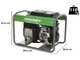 Energy EY-10MB AVR - Generatore di corrente a benzina 8 kW - Continua 7,2 Monofase