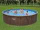 Bestway Hydrium 561CS - Piscina rotonda per 11-15 Persone
