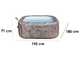 Bestway Lay-Z-Spa Roma AirJet 6001K - Piscina idromassaggio spa per 5-6 Persone