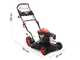 OUTLET - PICCOLI DIFETTI ESTETICI - GeoTech M510 MSWG-T680 TX - Tagliaerba a scoppio semovente - Mulching
