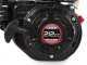Biotrituratore a scoppio CH210 con motore Loncin LC170F-2