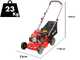 OUTLET - SENZA IMBALLO ORIGINALE - GeoTech S41-130 B - Tosaerba a scoppio - Motore GeoTech da 132cc