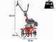 Eurosystems E3-EVO MA - Motozappa a benzina - Motore Rato RV170S-Pro