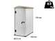Garofalo Tuscany Evo 100 Reverso - Casetta porta attrezzi - Con porta reversibile