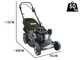 Marina Systems PRO MAX 57 SK 3V - Tagliaerba a scoppio trazionato - Motore Kohler da 224cc