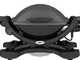 Weber Q1400 - Barbecue elettrico con supporto