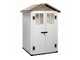 Garofalo Tuscany Evo 120 - Casetta da giardino - Con finestre e porta a doppia anta