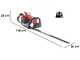 OUTLET - SENZA IMBALLO ORIGINALE - BlueBird E8F750 - Tagliasiepi a scoppio con lama da 75 cm - Motore Kawasaki da 22,5 cc