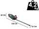 OUTLET - UTILIZZATO PER PROVA - Bosch AdvancedHedgeCut 36 - Tagliasiepi a batteria litio 36V/2Ah - Lama da 65 cm