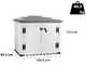Garofalo Urban 100 - Box porta attrezzi - 122.5x82.5x111 cm