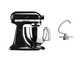 KitchenAid Artisan 5KSM125-EOB Nero Onice - Planetaria con testa reclinabile
