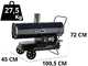 OUTLET - UTILIZZATO PER PROVA - BullMach BM-IDH 20KW - Generatore aria calda diesel - A combustione indiretta
