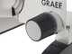 OUTLET - SENZA IMBALLO ORIGINALE - Graef SKS 500 Bianca - Affettatrice con lama da 170 mm