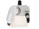 OUTLET - SENZA IMBALLO ORIGINALE - Graef SKS 500 Bianca - Affettatrice con lama da 170 mm