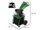 OUTLET - UTILIZZATO PER PROVA - GreenBay GB-WRC 55 RB - Biotrituratore a scoppio -  Motore a benzina RATO R210-A da 7 HP