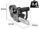 Ama Freemow 98715 - Elettrosega a batteria da potatura - 40V 2.5Ah  - Barra da 30cm