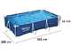 Bestway Steel Pro 56404 - Piscina fuori terra per 3-4 Persone