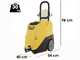 OUTLET - SENZA IMBALLO ORIGINALE - Lavor XTR-R 1007 - Idropulitrice ad acqua calda - 135 bar - 420 l/h