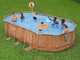 Bestway Steel Pro Max Comfort Jet 56719 - Piscina Ovale con sistema idromassaggio