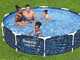 Bestway Steel Pro 56985 - &Oslash;305x66 cm - Piscina Rotonda per 3-4 Persone