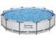 Bestway Steel Pro Max 56416 - &Oslash;366x76 cm - Piscina Rotonda per 5-6 Persone