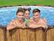 Bestway Steel Pro Max Splashview 56725 - Piscina rotonda per 9-10 Persone