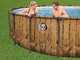 Bestway Steel Pro Max Splashview 56725 - Piscina rotonda per 9-10 Persone