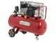 OUTLET - PICCOLI DIFETTI ESTETICI - GeoTech-Pro BACP100-10-3 - Compressore aria elettrico a cinghia - Motore 3 HP - 100 lt - 10 bar