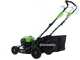 OUTLET - UTILIZZATO PER PROVA - Greenworks GD40LM46SPK4 - Tagliaerba semovente a batteria - 40V/4Ah - Taglio 46 cm