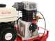 OUTLET - PICCOLI DIFETTI ESTETICI - Motocompressore a scoppio Krisone 580 con motore Sbaraglia - 6,5HP