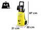 Karcher K4 Universal Edition T5 - Idropulitrice ad acqua fredda - 130 bar - 420 Lt/h