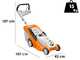 OUTLET - DIFETTI ESTETICI - STIHL RMA 239 C - Tagliaerba a batteria - 36V 5Ah - Taglio 37 cm