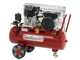 OUTLET - SENZA IMBALLO ORIGINALE - GeoTech-Pro BACP50 - Compressore aria elettrico a cinghia -10-3 motore 3 HP - 50 litri - 10 bar