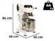 OUTLET - DIFETTI ESTETICI - Prismafood iLine MZPL030 - Impastatrice planetaria - Vasca in inox 30 litri