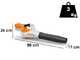 STIHL BGA 50 Set - Soffiatore con batteria AK 10 - 36V 2Ah