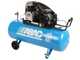 OUTLET - SENZA IMBALLO ORIGINALE - ABAC EXP A49B 200 CM3 - Compressore aria elettrico monofase a cinghia - Motore 3 HP &ndash; 200 lt