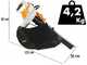 STIHL SHA 56 - Soffiatore aspiratore con batteria AK 10 - 36V 2Ah