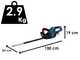 Bosch Professional GHE 18V-50 - Tagliasiepi a batteria - SENZA BATTERIA E CARICABATTERIA