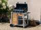 Campingaz Sigma 2 Cook - Plancha a gas portatile con coperchio