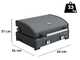 Campingaz Sigma 2 Cook - Plancha a gas portatile con coperchio