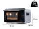 OUTLET - SENZA IMBALLO ORIGINALE - Effeuno Easy Pizza Evolution P134HA - Forno elettrico per pizza
