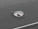 Campingaz Onyx 2 - Plancha a gas portatile con coperchio