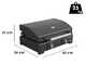 Campingaz Onyx 2 - Plancha a gas portatile con coperchio