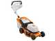 STIHL RMA 248 T - Tagliaerba trazionato con batteria AK 10 - 36V 2Ah - Taglio 46 cm