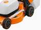 STIHL RMA 253 T - Tagliaerba trazionato con batteria AK 10 - 36V 2Ah - Taglio 51 cm