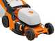 STIHL RMA 448 V - Tagliaerba semovente con batteria AK 20 - 36V 4Ah - Taglio 46 cm