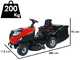 Efco EF 92 R/16 K - Trattorino tosaerba - Emak K 1600 AVD - Cesto di raccolta - Mulching