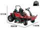 Meccanica Benassi FOX 95 2WD  - Trattorino trinciaerba sfalciatutto - Motore bicilindrico Loncin 708 cc - Trasmissione Idrostatica