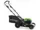 OUTLET - UTILIZZATO PER PROVA - Greenworks GD48LM46SP - Tagliaerba a batteria - 48V/4Ah - Taglio 46 cm